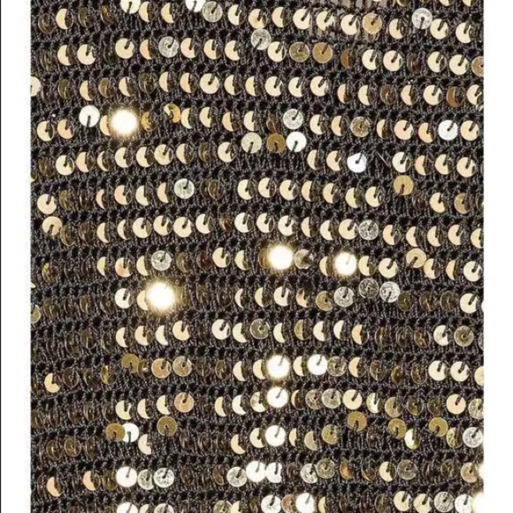 ❌SOLD❌ retrofete Lucia Dress in Black & Gold XS/S - Picture 6 of 13